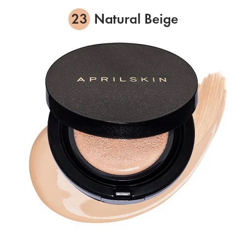 Phấn Nước April Skin Magic Snow Cushion SPF 50+ Mỏng Mịn, Che Phủ Và Chống Nắng Tốt