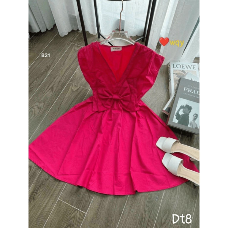 ĐẦM SUÔNG SIU PHỐI NƠ SANG CHẢNH GIẤU BỤNG ĐÁNG YÊU