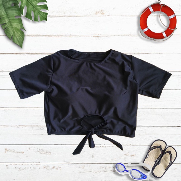 Bikini 2 mảnh, Bikini đi biển croptop cực đẹp vải thun co dãn siêu mát lạnh