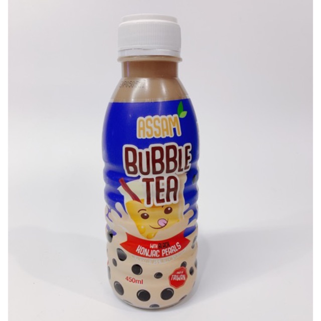 TRÀ SỮA TRÂN CHÂU ĐÀI LOAN BUBBLE TEA CHAI 450ML VỊ Ô LONG/ ĐƯỜNG NÂU/ ĐÀO