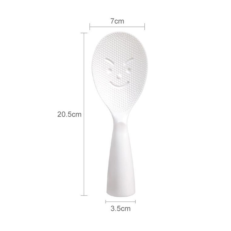 Muỗng dùng để xới cơm chống dính dễ dàng làm sạch