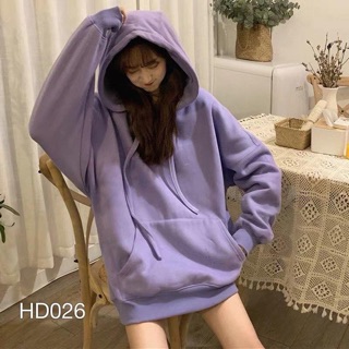 ÁO HOODIE BASIC CÁC MÀU PASTEL UNISEX