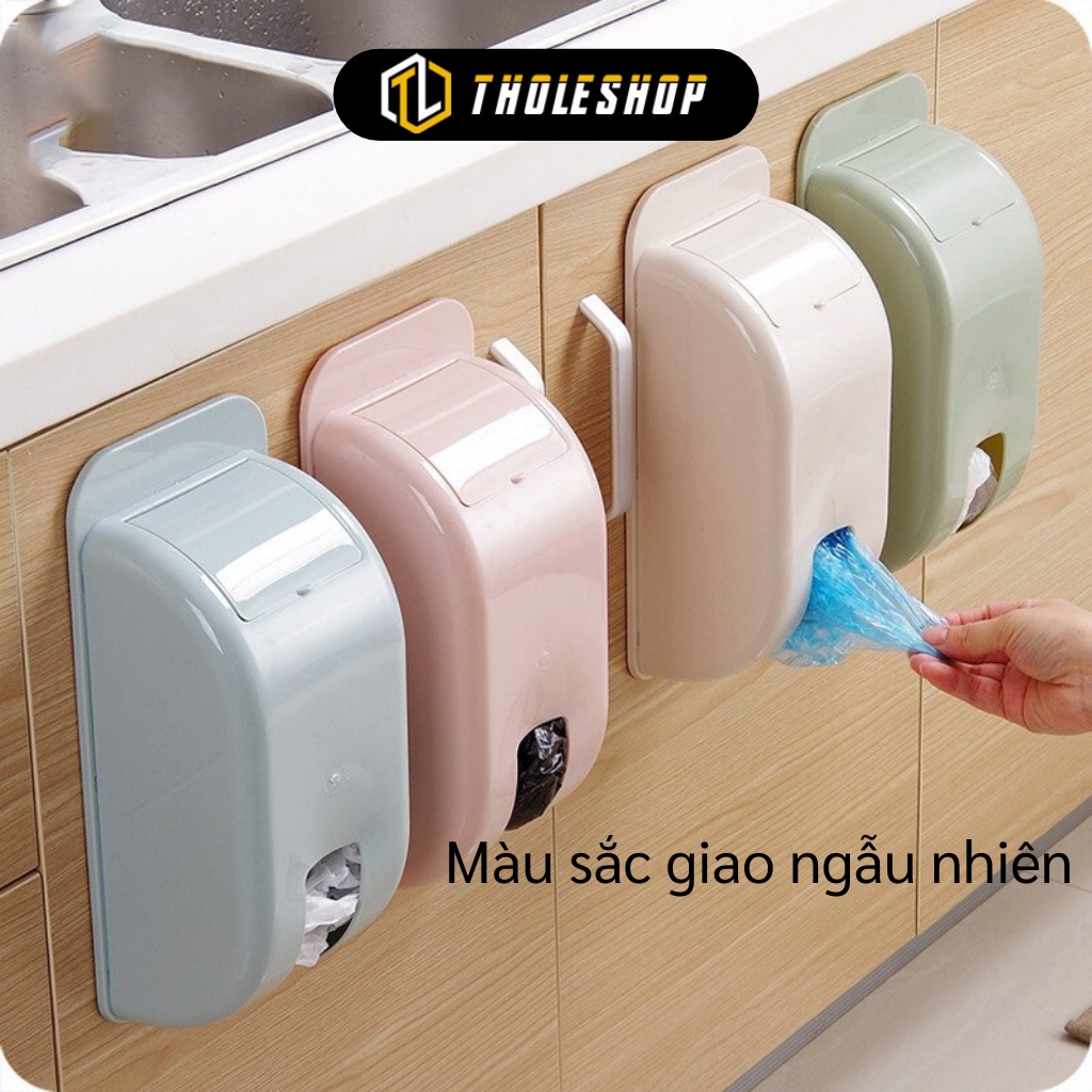 Hộp Đựng Túi Ni Lông - Hộp Nhựa Đựng Túi Rác Dán Tường, Giúp Nhà Gọn Gàng 9046
