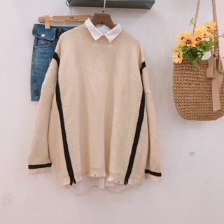 Áo len hoạ tiết