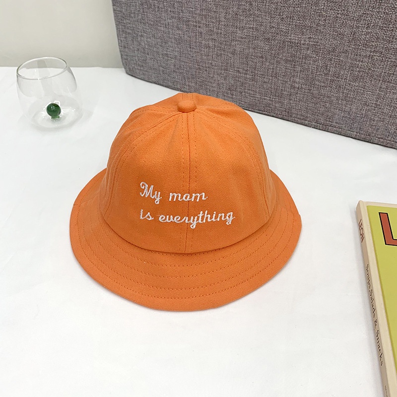 Mũ bucket cho bé trai và bé gái từ 2-5 tuổi vòng đầu nón 50Cm chữ thêu My mom is everything