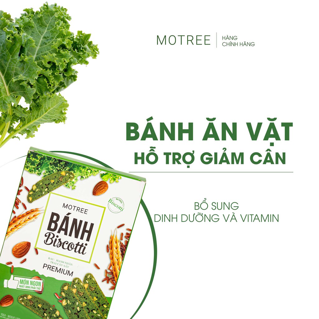 Bánh ăn kiêng giảm cân BISCOTTI cao cấp MOTREE - 250gr