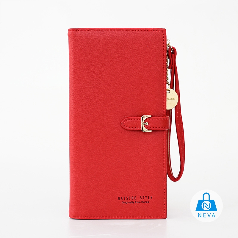 [Mã FAMAYWA2 giảm 10k đơn từ 50k] (HOT) Ví dài màu trơn thanh lịch dành cho nữ dự tiệc NEVA8294 | BigBuy360 - bigbuy360.vn