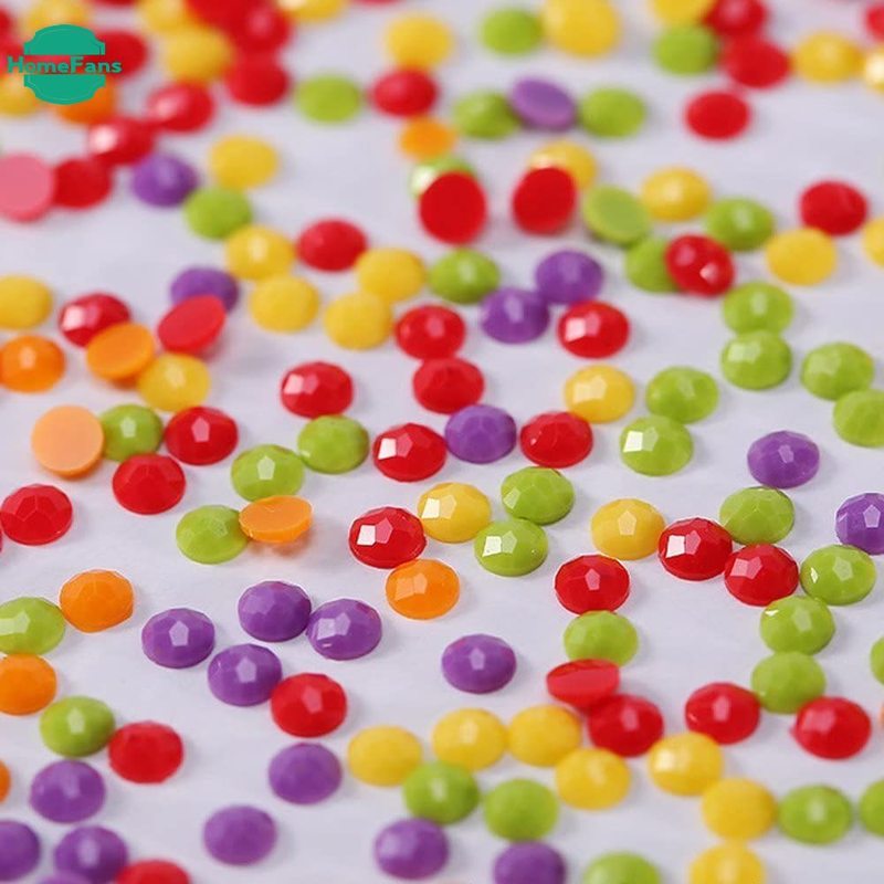 Bộ tranh đính đá 5D tự làm 30 X 40cm hình giày cao gót