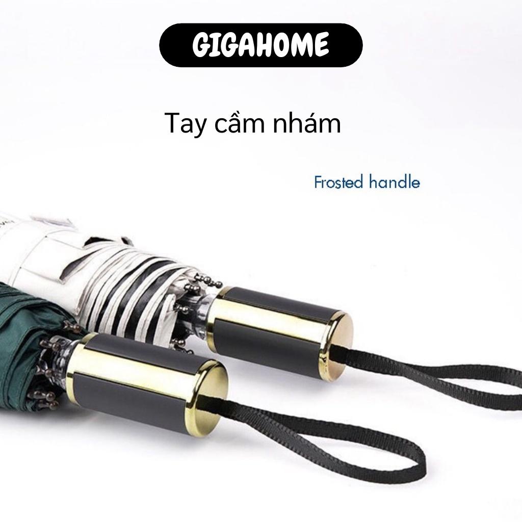 Dù Đi Mưa GIGAHOME Ô Gấp Gọn 4 Lớp Không Thấm Nước, Chống Nắng, Chống Tia UV Nhỏ Gọn 7291