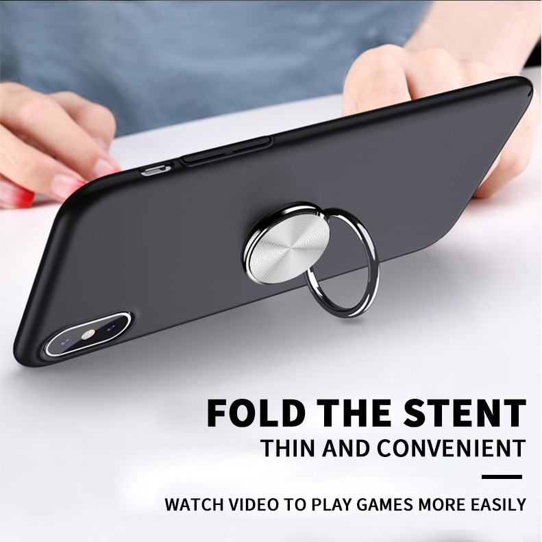 Vòng nhẫn gắn lưng làm chân đỡ cho điện thoại 360 độ tiện dụng | BigBuy360 - bigbuy360.vn