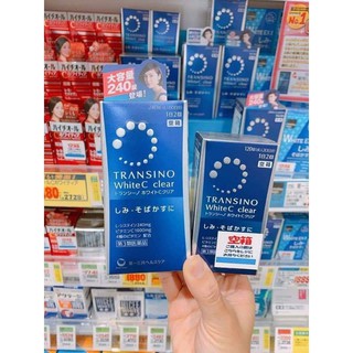 Viên uống trắng da Transino White C Clear