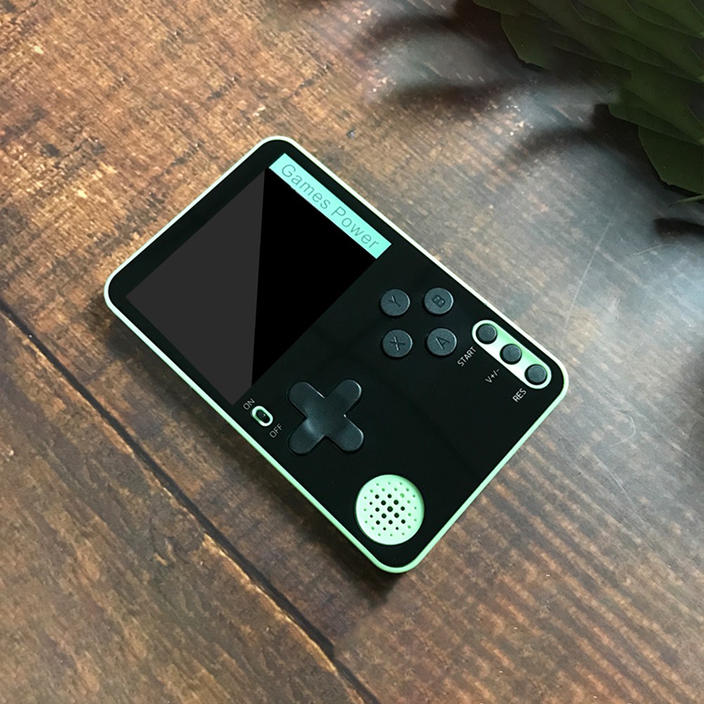 Handheld Game Console Ultra-thin Rechargeable Gamepad with Built-in 500 Games