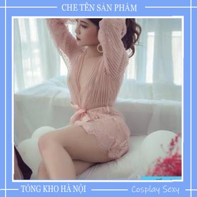 Áo choàng ngủ sexy, áo choàng đi biển ren quến rũ, gợi cảm, chụp ảnh studio, indoor Ivyshop ACR004 | BigBuy360 - bigbuy360.vn