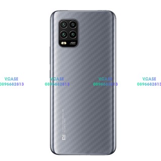 Miếng dán lưng cacbon Xiaomi Mi 10 Lite