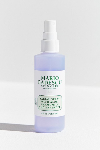 Xịt dưỡng Mario Badescu Facial Spray With Aloe Herbs And Rosewater (Hàng xách USA)