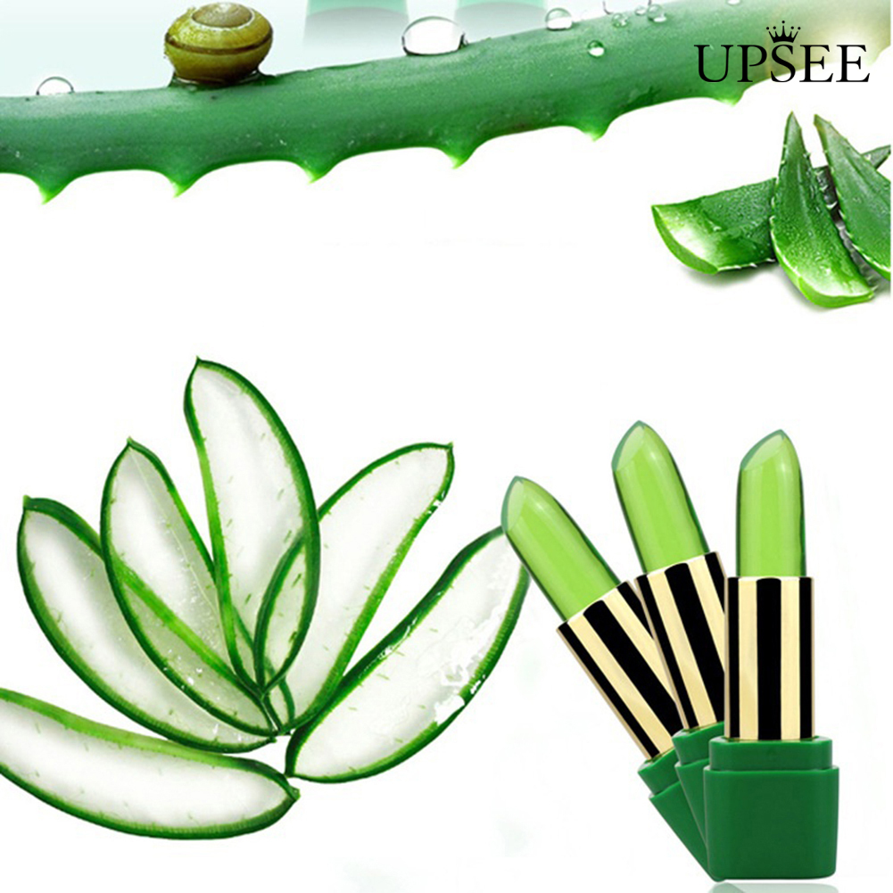 (Hàng Mới Về) Son Môi Lô Hội Dưỡng Ẩm Lâu Trôi Thay Đổi Màu Sắc Độc Đáo | BigBuy360 - bigbuy360.vn