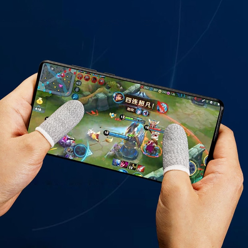 Cặp Găng Tay Đeo Ngón Tay Chơi Game Pubg 18-pin Bằng Sợi Carbon | BigBuy360 - bigbuy360.vn