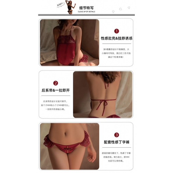 Bộ đồ lót phối ren Size lớn phong cách quyến rũ 8133 | BigBuy360 - bigbuy360.vn