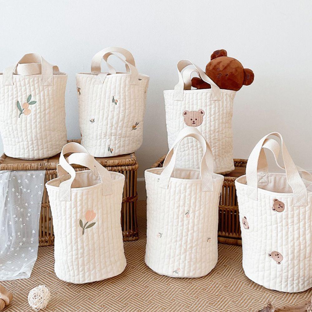 Mmluck Túi Đựng Tã Vải cotton Hình Hoa tulip Nhỏ Dễ Thương Sáng Tạo Cho Mẹ Bỉm Sữa