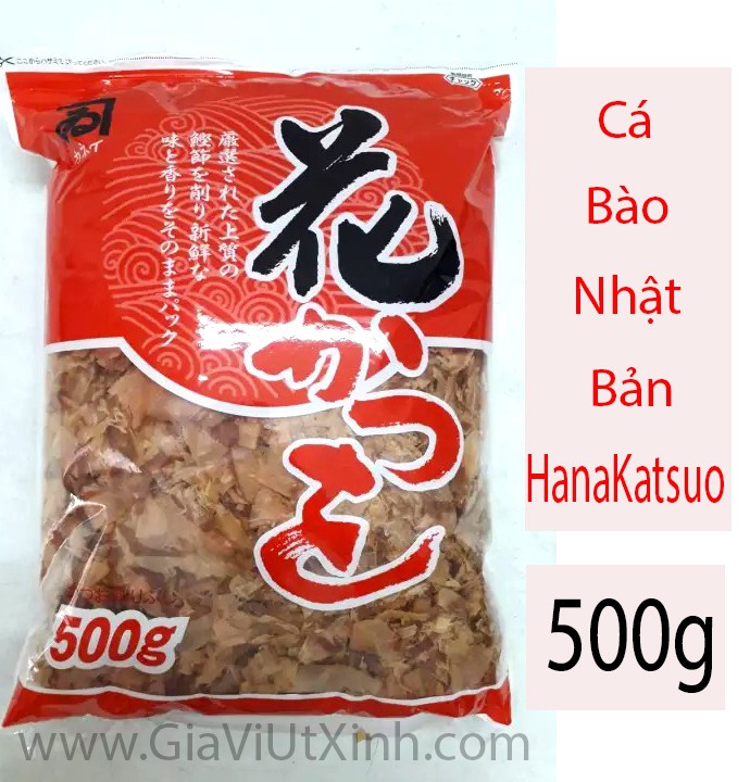 CÁ BÀO NHẬT BẢN HANAKATSUO 500G - JAPAN HANAKATSUO