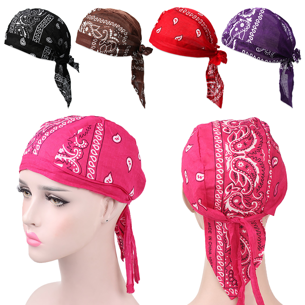 Khăn trùm đầu kiểu cướp biển vải cotton mềm mại cho nam và nữ