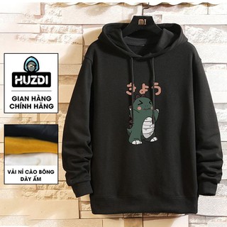 Áo Khoác Hoodie Cặp Nam Nữ Unisex - Áo Hoodie Cặp Cute Phong Cách Hàn Quốc - HUZDI mã HOD055
