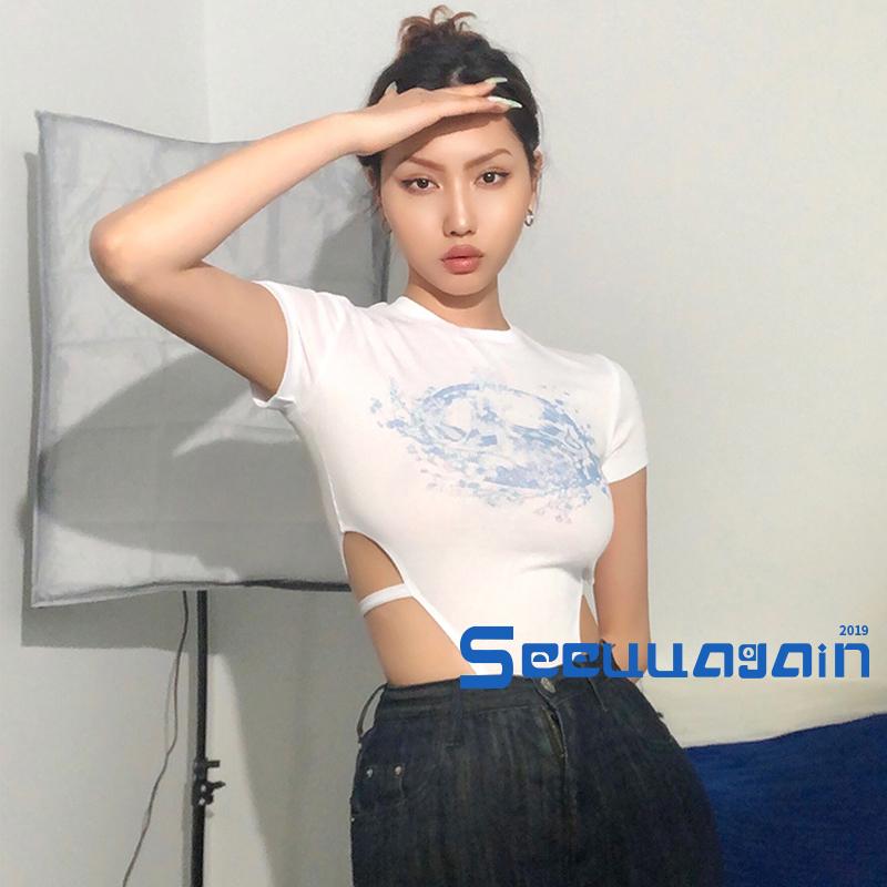 Romper Ngắn Tay Khoét Lỗ Gợi Cảm Cho Nữ | BigBuy360 - bigbuy360.vn