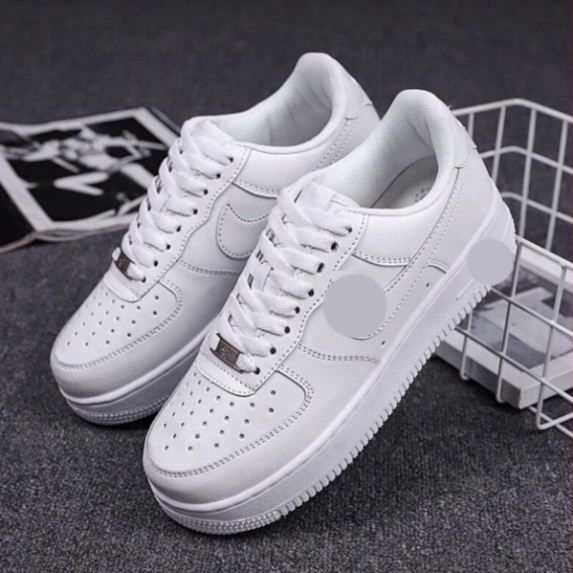 Giày AF 1 Trắng, cổ thấp nam nữ, Hot Trend, Giày Thể Thao cổ thấp