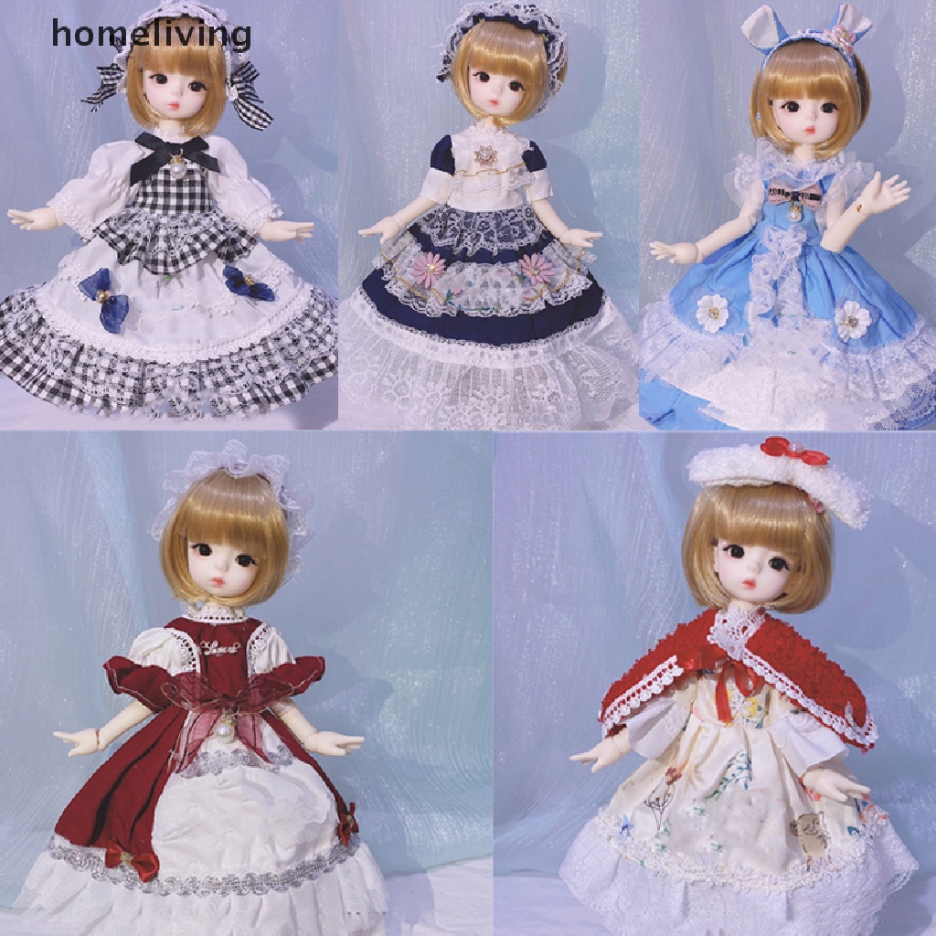 Đầm Lolita Xinh Xắn Cho Búp Bê Tỉ Lệ 1 / 6