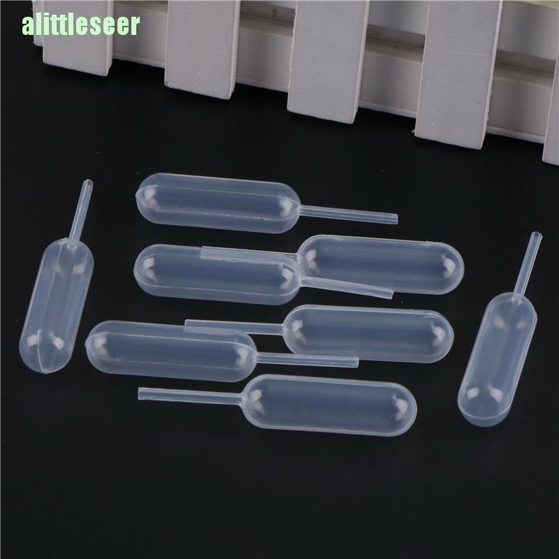 Set 100 Ống Nhỏ Giọt Bằng Nhựa 4ml Dùng Một Lần
