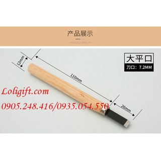BỘ DAO KHẮC ĐỤC TIỆN GỖ 3 MÓN