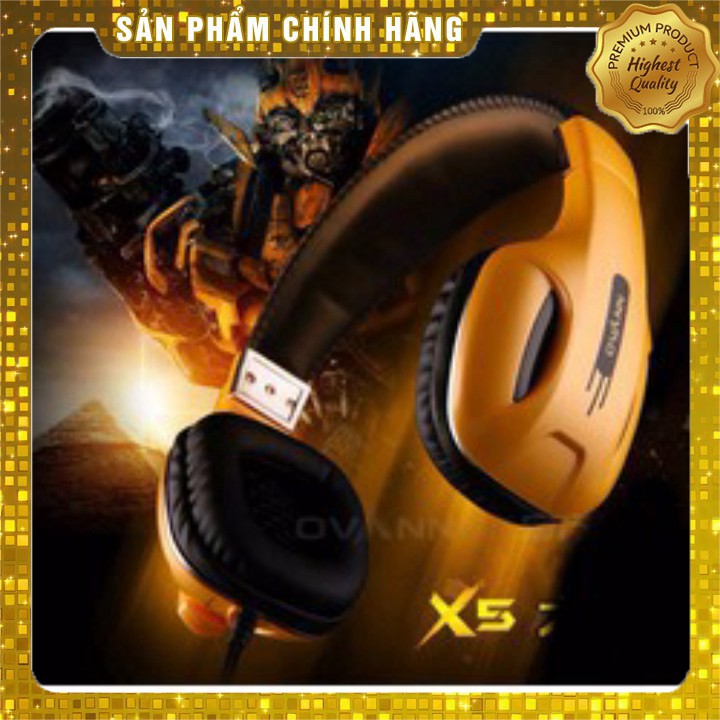 HOT Tai nghe nhạc Ovann X5 Chuyên game cách âm cực tốt sieu RE