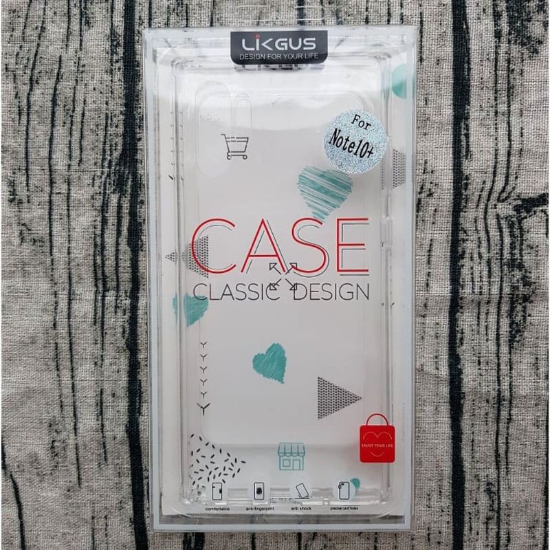 Ốp lưng likgus cho Galaxy note 20 ultra / note 20 / S22/ S22 Ultra /note 10 lite / Note 10 Plus / Note 10+ ( Trong suốt)