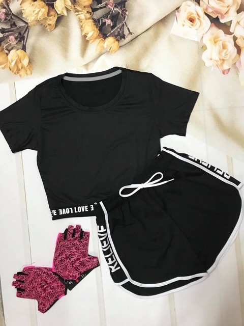 Quần sooc chữ cotton năng động hotrend 2019 | BigBuy360 - bigbuy360.vn