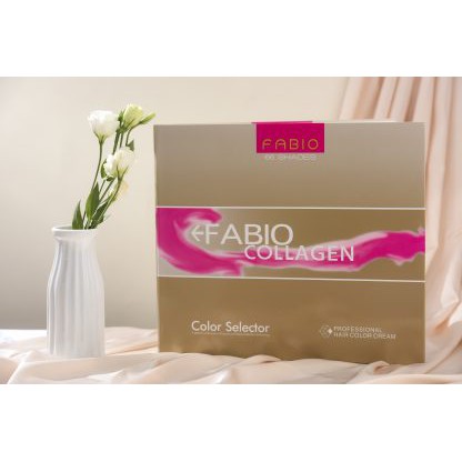 Thuốc nhuộm tóc FABIO 100ml - 63 mã màu cho tóc bóng mềm sáng màu với các thành phần tự nhiên
