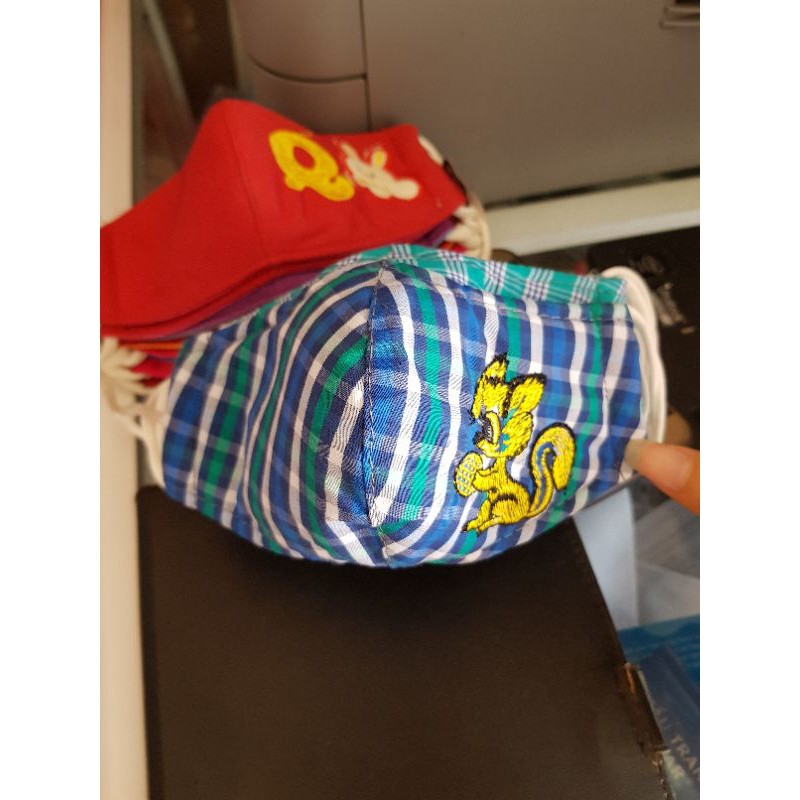 Khẩu trang hit hot loại thêu/kẻ/họa tiết cho bé(nhiều mẫu)