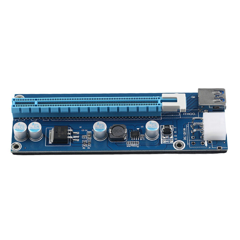 Dây Riser 009s Có LED Mới 100% Hàng Chuẩn / Riser pci-e 1x to 16x dây usb 3.0
