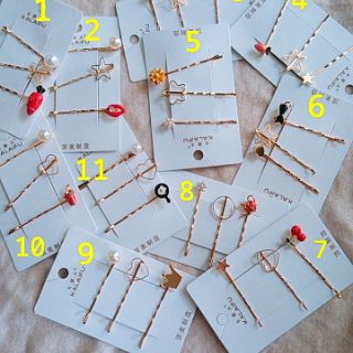 [COMBO] 5 set cột tóc Hàn Quốc 3 món ĐƯỢC LỰA MẪU