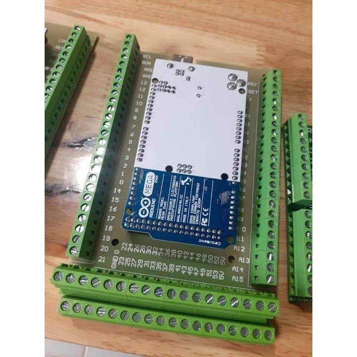 Mạch ra chân adruino mega 2560  đế ra chân domino adruino mega 2560