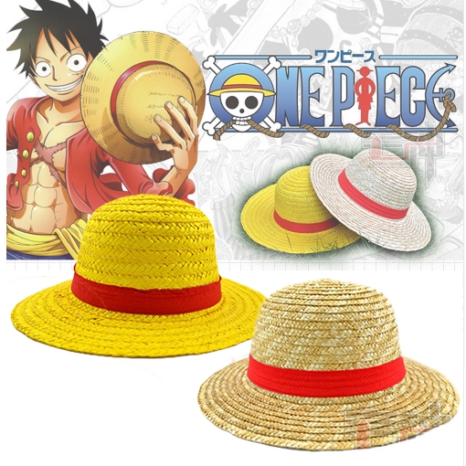 Mũ rơm hóa trang nhân vật luffy trong phim hoạt hình one piece