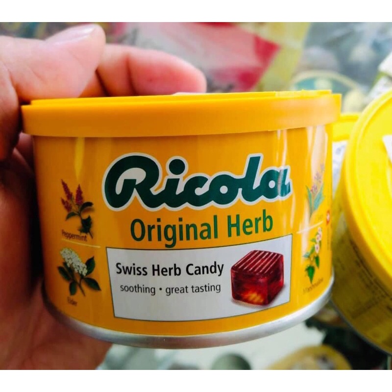 Kẹo Thảo Mộc Ricola Hộp Thiếc 100g