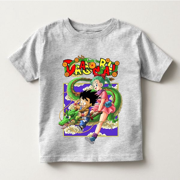 áo thun songoku dragonball bé trai nhân vật anime
