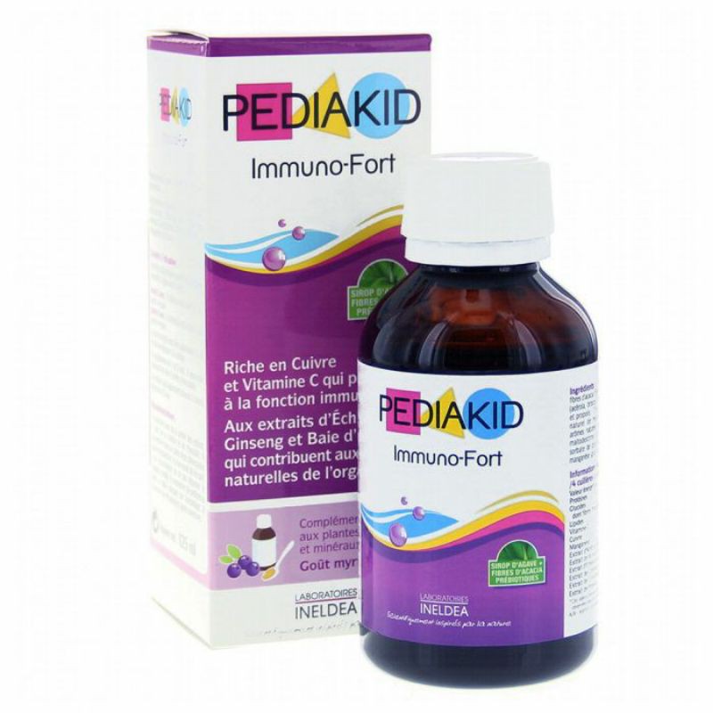 Pediakid Immuno-Fort Giúp Tăng Cường Miễn Dịch,Sức Đề Kháng Tự Nhiên Cho Bé. Pháp