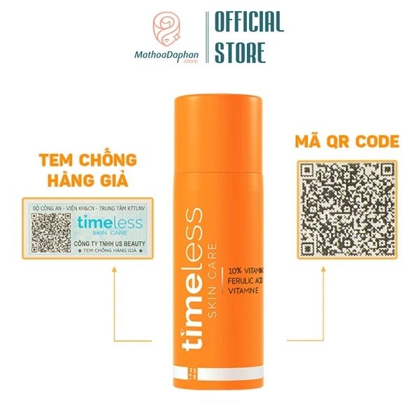 Serum Timeless 10% Vitamin C + E + Ferulic 30ml