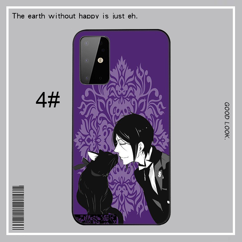 Samsung Galaxy J2 J4 J5 J6 Plus J7 J8 Prime Core Pro J4+ J6+ J730 2018 Casing phone Soft Case 11SF Black Butler Anime