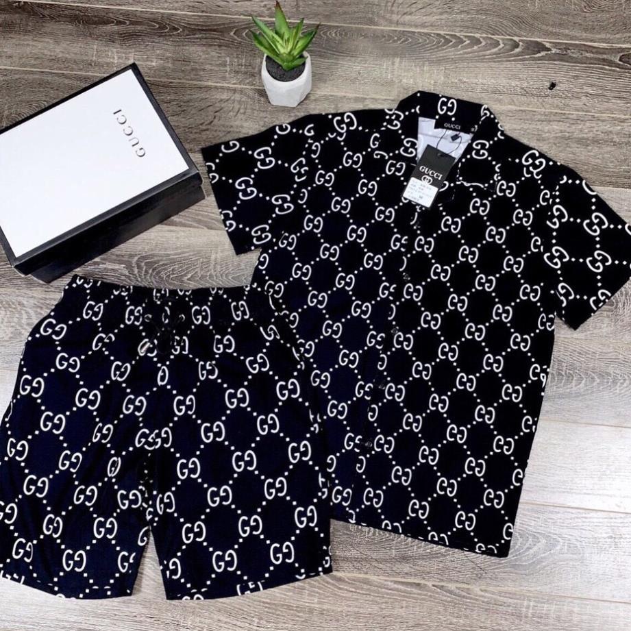 💝 SIÊU PHẨM CHO CÁC CHÀNG 💝 Bộ Quần Áo Pizama Nam Chất Liệu Kate Thái Cực Hot Q1 Đẹp