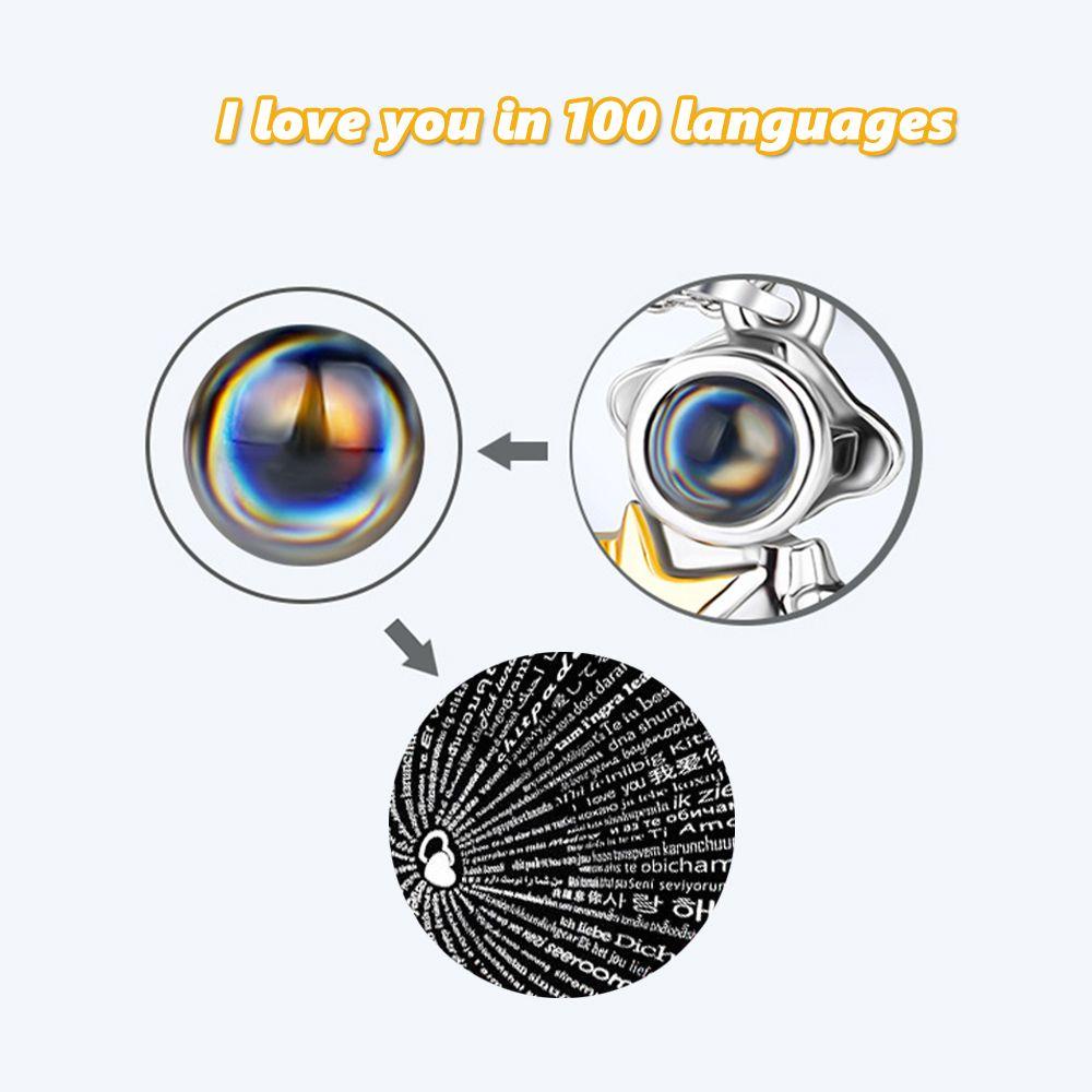 Dây Chuyền Mặt Trăng Và Ngôi Sao|100 Ngôn Ngữ I Love U Trang Sức