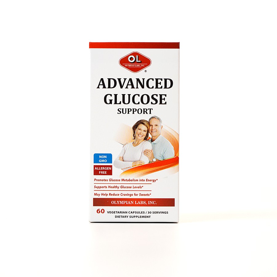 [Giá Gốc]Viên uống hỗ trợ ổn định đường huyết Olympian labs Advanced Glucose Support - Hộp 60 Viên