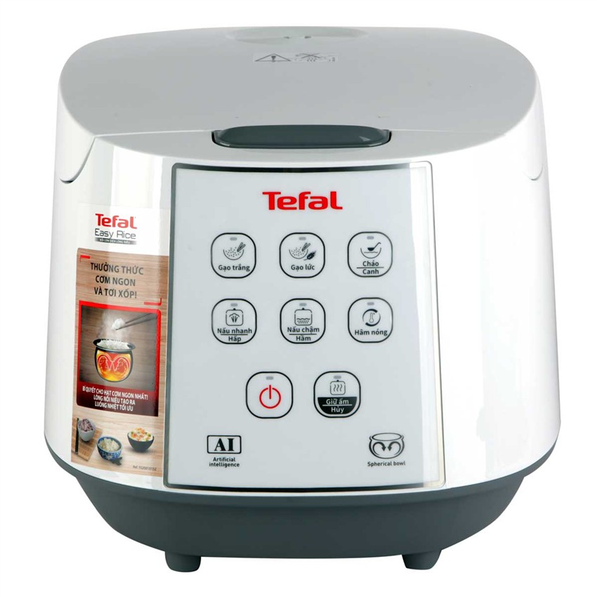 Nồi cơm điện tử Tefal 1 lít - 1.8 lít có xửng hấp, Nồi cơm điện cao tần lòng nồi niêu 4 - 6 lớp - HAPOS