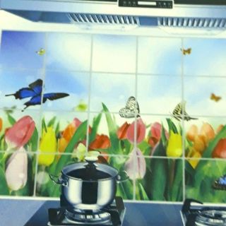 Giấy dán bếp cách nhiệt cỡ to 90*60cm, dày loại đẹp nhất